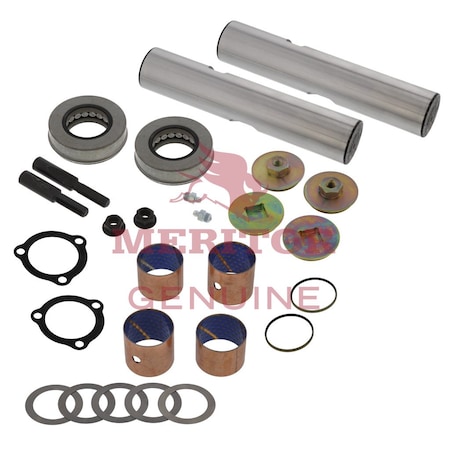 Meritor Kingpin Kit, Axle, Front, Easy Steer Bushing, 1.794 In. X 9.016 In. Size R201609